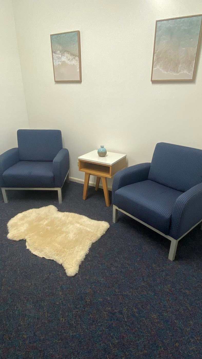 Conversation space at The BASE